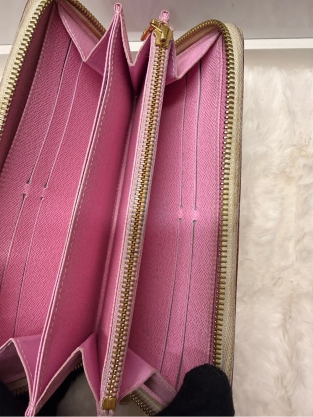 Louis Vuitton Takashi Murakami White Multicolor Monogram Long Continental Wallet - Picture 8 of 13